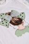 Polka Dot Bow Detailed Girls' Two-Piece Set - 26Y 0711 - 2