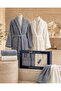 Family Size Maxi Bathrobe Set – Soft Textured Set of 8 - 3