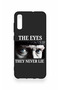 Samsung A70 Compatible Ataturk Eyes Patterned Silicone Case - 2
