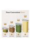 Airtight Food Storage Containers with Lids for Kitchen Organization - Plastic Kitchen Storage - 2