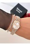 Steel Cord Minimal Case Women's Watch 3 Atm Waterproof 2 Years Warranty - 5