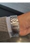 Metallic Steel Bracelet Calendar 3 Atm Water Resistant Men's Wristwatch - 7