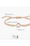 Pink Quartz Women's Bracelet, 925 Sterling Silver, Beaded Bracelet, with Quartz, Handmade Adjustable Jewelry - 6