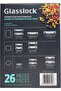 Oven and Microwave Safe Tempered Glass Food Storage Set 26 Piece Set - 3