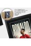 Cristiano Ronaldo Portugal Gifts Printed Signed Autograph Picture for Soccer Fans and Supporters (ID-000195) - 16" x 12" Framed - 5
