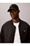 Men's Logo Adjustable Sports Design Black Hat - 2
