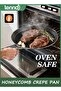 Nonstick Crepe Pan, 26cm Stainless Steel Crepe Pan, Honeycomb Coating Flat Skillet Griddle Pan - 4