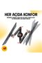 North Bayou H180 Dual Arm Shock Absorber Monitor Stand (22"-32" / Arm Head 12 kg) - 360 °   Movable Professional Heavy-Duty Table Hanger - 3