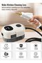 Handheld Steam Cleaner 2500W, High Pressure Multi-Purpose Steam Cleaner for Car, Kitchen, Bathroom, Tiles, Floor, Carpet & Upholstery, Adjustable Speed, 10pcs Accessories, 1100ml Water Tank - 2