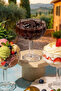 Floria 3-Piece Footed Glass Dessert Bowl Ice Cream Serving Container 230 ml 53617 - 2