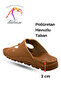 Women's Slippers – Flexible Anatomical Sole, Adjustable Double Buckle Women's Slippers, Tan - 6