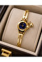 Minimal Women's Wristwatch Gold Color Elegant Daily Use Gift Boxed - 2