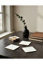 Set of 6 Wooden Square Coasters - Decorative Coffee Presentation (10X10 cm) - 3