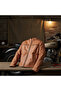Leather Jacket Beige Genuine Leather XL
