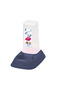 Eat & Drink Mini 2-in-1 Gravity Pet Food & Water Dispenser 0.7L – Navy Blue – Compact Dual Feeder - 5