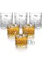 by Milton Barley 340 Whiskey Glass Tumbler, Set of 6, 340 ml Each, Transparent
