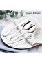 30 Pieces Silverware Set 18/10 Stainless Steel Flatware Cutlery Set for 6 - 6