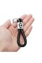 Car Brand Compatible Keychain Car Logo Compatible Steel Mesh Rope Keychain
