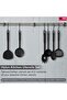 Nylon Cooking Utensils, 6 PCS - Non Stick Non Scratch Cooking & Serving Spoon Set - 7