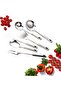 7 Pcs Kitchen Utensils MultiFunctional Stainless Steel Kitchenware with Holder Stand Gift for Cooking - 3