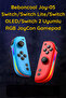 JOY Switch/Switch OLED/Switch Lite/Switch 2 Uyumlu RGB JoyCon Gamepad