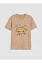 Crew Neck Printed Boy's T-Shirt