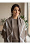 Unisex Daily Large Size Cashmere Fabric Ethnic Pattern Shawl 130X130 cm