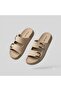 (Pollen) Velcro Very Comfortable Daily Women's Slippers Beige