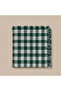 Şanel Green Fabric Checkered Tablecloth, Table Cover, Picnic Cover, Multi-Purpose Cover 150X150Cm - 5