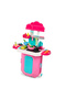 Kitchen Set in Large Diamond Box - Pink - 18 Pc Set - 3