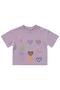 Heart Embroidered 6-18 Month Set - Lilac - 4