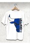 Unisex Colorful Chicago Bulls Printed Crewneck Tshirt - 3