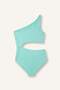 Floral Mint Green Swimsuit Girls G6775A826Hs - 3