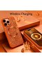 Luxury Glitter Case Compatible with iPhone 14 Pro Max, Magnetic Sparkle Rhinestone Diamond Protective Phone Cover with Camera Protection, Slim Shockproof Bling Case for Women and Girls - 4