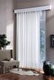 Luxe White Color Satin Sunshade Curtain - 2