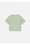 Baby Boy Patterned T-Shirt Green 1005 - 2