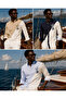 100% Linen Regular Fit Comfortable Cut Men's Shirt - 2
