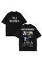 Justin Bieber Printed Unisex 100% Cotton Oversize T-Shirt
