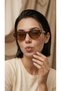 Zania Women's Sunglasses Uv 400 Protection Leopard New Season Vintage Glasses with Case and Cloth Gift - 3
