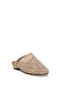 26Y467-5 Women's Stoned Evening Dress Flat Slippers Bronze - 3
