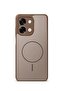 vivo Y51 Pro 5G 2026 SilkTouch Premium Matte Silicone Protective with Thin Magsafe Case Cover - 5
