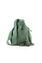 Krinkıl / Klinkır Waterproof Lightweight Multi-Compartment Half Moon/Crescent Crossbody Shoulder Bag Green 147L - 5
