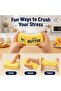 Cube & Butter Squeeze Squishy Fidget Toy (Pack of 2) for Kids & Adults Slow Rising Stress Relief - 4