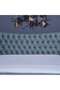 MARS HEADBOARD CHANEL TEAL L-140 : H-125 CM - 3