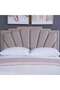URANUS HEADBOARD VELVET BEIGE L-140 : H-125 CM - 2