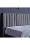 Venus Headboard Chanel Grey L-160 : H-125 Cm - 3