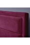 TROJAN HEADBOARD VELVET PINK L-180 : H-125 CM - 4