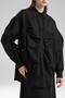 Women's Folded Detailed Long Sleeve Oversize Design Shirt - 3