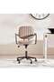 Oslo Low Back Office Chair - Brown - 3