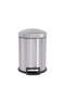 Clovis Soft Close Step Bin 5l - Silver - 5